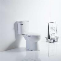 YS22202 2-dijelni keramički WC, izduženi WC sa S sifonom, TISI/SNI certificirani WC;
