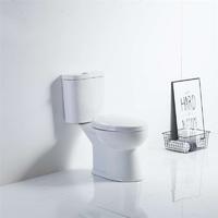 YS22203 2-dijelni keramički WC, izduženi WC sa S sifonom, TISI/SNI certificirani WC;