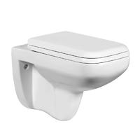 YS22212HR Viseći keramički WC, Bez ruba Zidni WC, ispiranje;