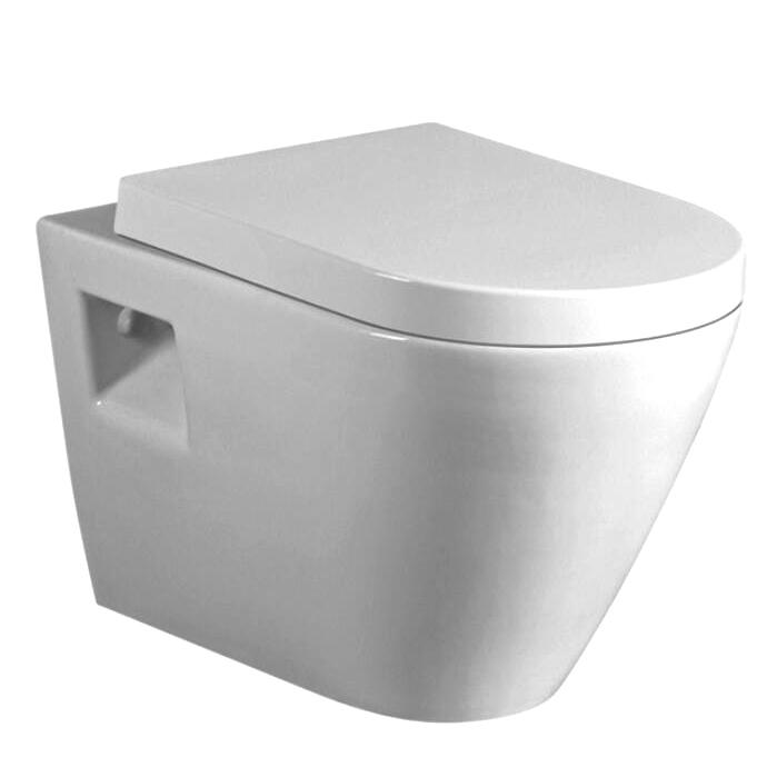 YS22236H Viseći keramički WC, Zidni WC, ispiranje;