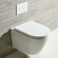 YS22268H Viseći keramički WC, Bez ruba Zidni WC, ispiranje;