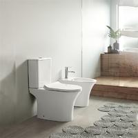 YS22294P 2-dijelni keramički WC bez ruba, WC s ispiranjem s P-zamkom;