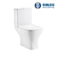 YS22297 2-dijelni keramički WC bez ruba, WC s P-sifonom;