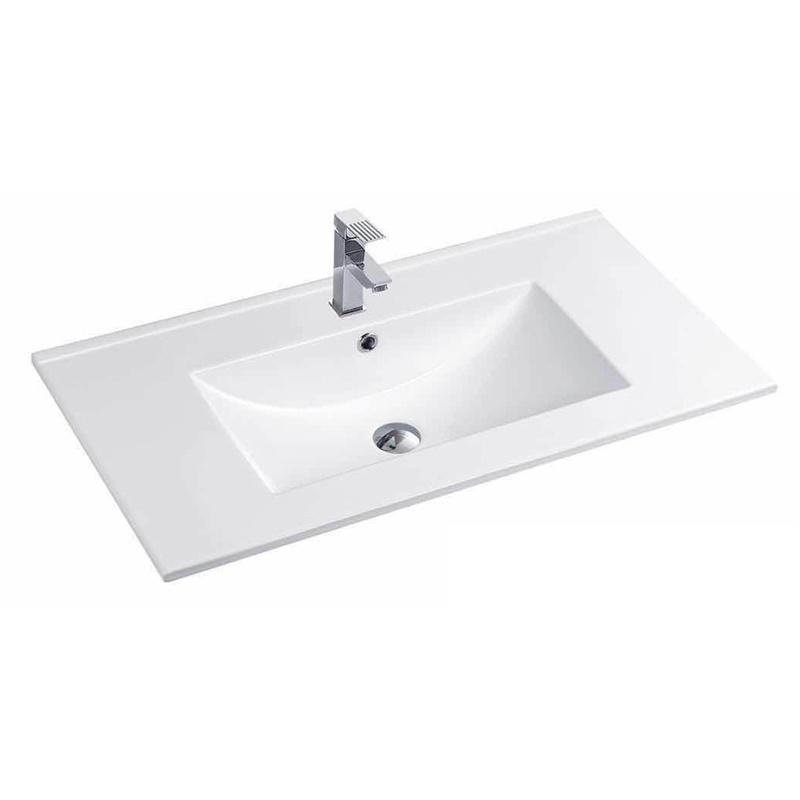 YS27286W-80 mat bijeli glazirani keramički umivaonik, umivaonik, umivaonik;