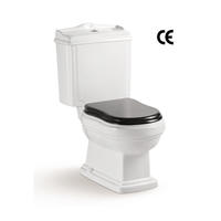 YS22209S Retro dizajn 2-dijelni keramički WC, WC školjka s P-sifonom;