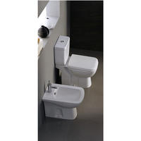 YS22212S Retro dizajn 2-dijelni keramički WC, WC školjka s P-sifonom;