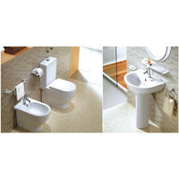 YS22214P 2-dijelni keramički WC, blisko spojen WC s P-sifonom;