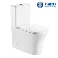YS22294P2 2-dijelni keramički WC bez ruba, WC s P-sifonom;