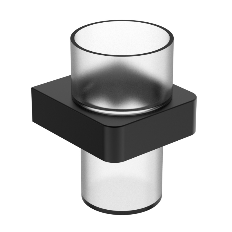 20784-MB Kupaonski pribor, Držač za čašu, cink/mjed/SUS Držač za čašu i staklena čaša;