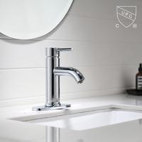 M0099 UPC, CUPC certificirana slavina za kupaonski umivaonik, slavina za umivaonik s 1 ručkom i jednom rupom/4 inča;