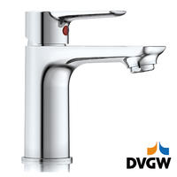 3187-30 DVGW certificirana, jednoručna miješalica za umivaonik s mesinganom slavinom za toplu/hladnu vodu